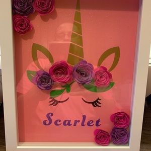 Unicorn Shadow Box